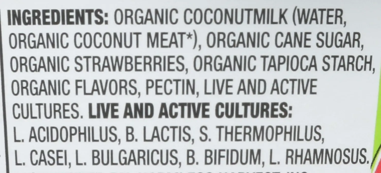 Harmless Harvest Dairy-Free Cup Yogurt - Strawberry, 4oz