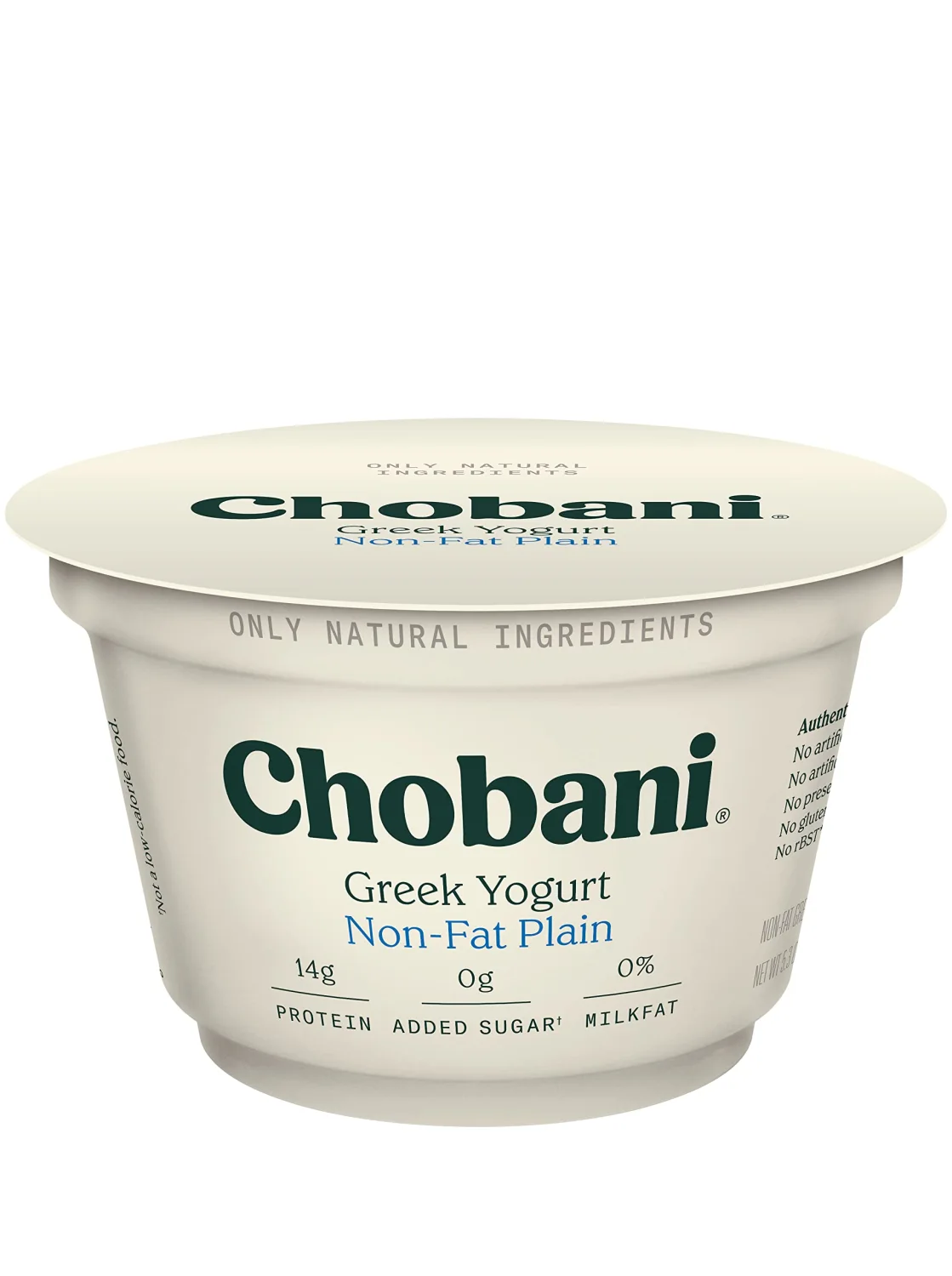Chobani® Non-Fat Plain Greek Yogurt 5.3oz