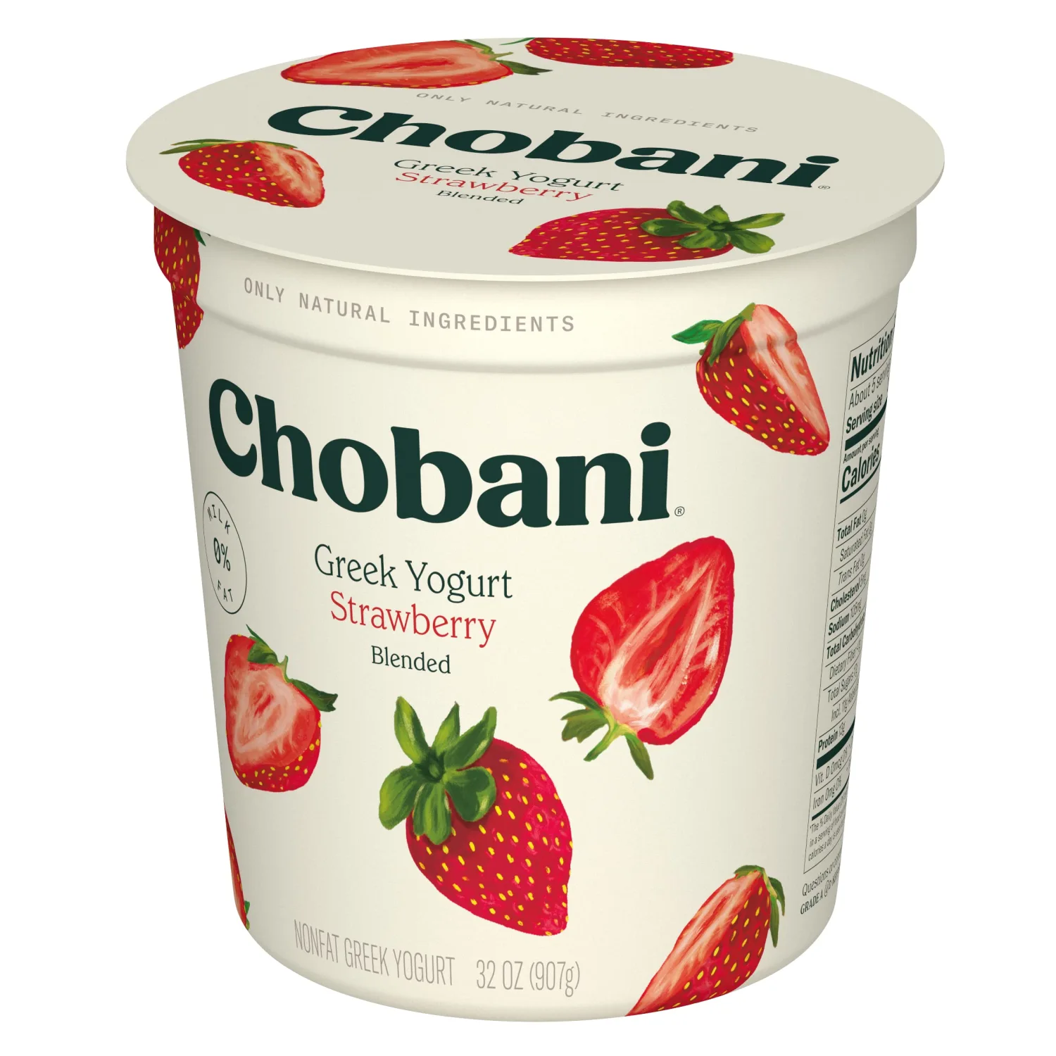 Chobani® Strawberry Non-Fat Greek Yogurt 32oz
