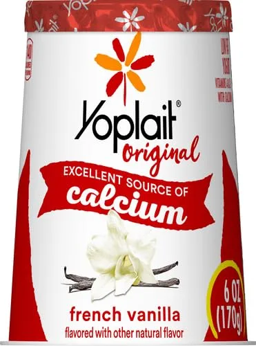 Yoplait Original Low Fat French Vanilla Yogurt Cup, 6 oz