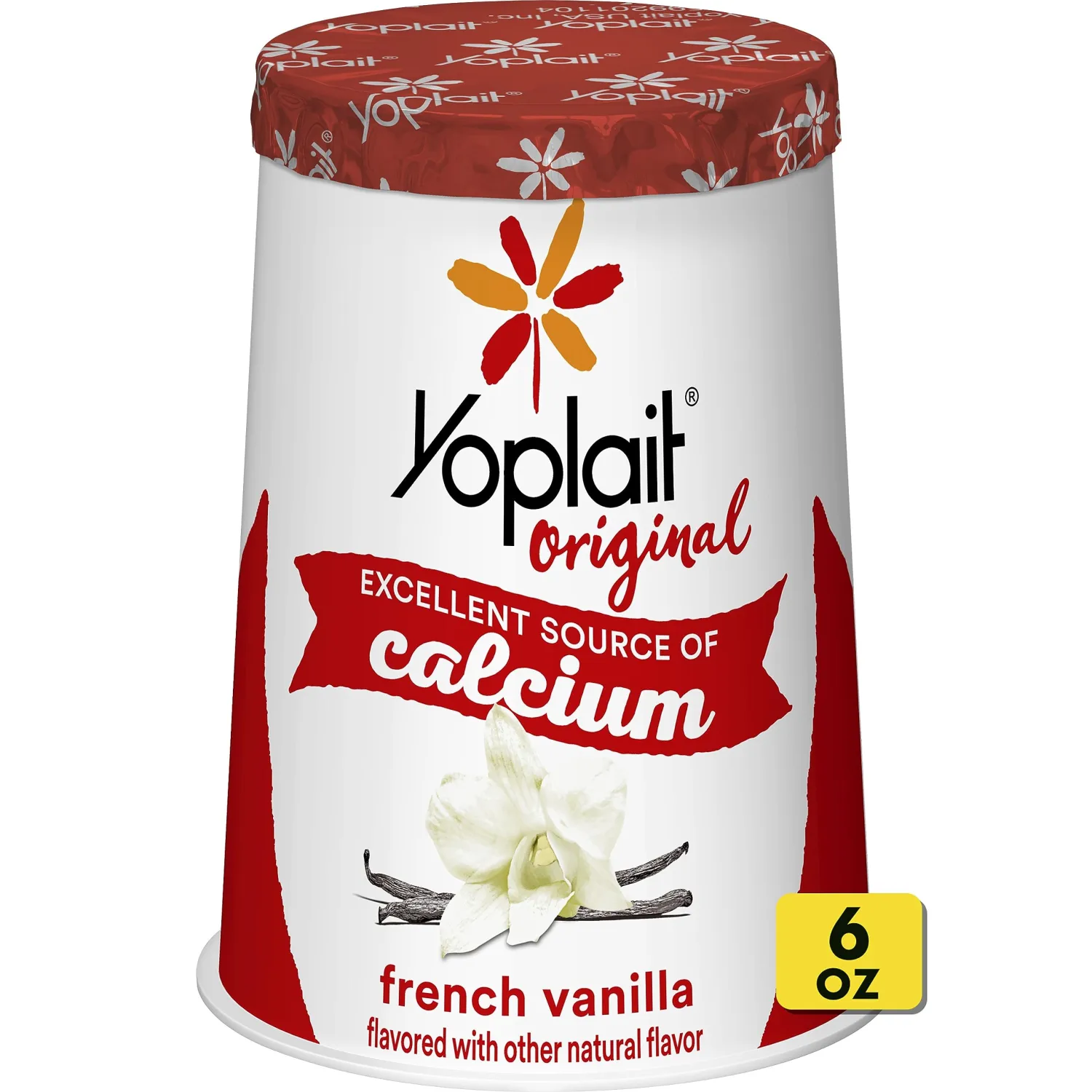 Yoplait Original Low Fat French Vanilla Yogurt Cup, 6 oz