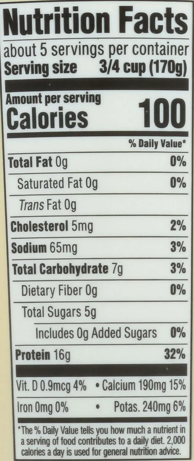 365 by Whole Foods Market, Yogurt Greek Plain Non Fat Organic, 32 Ounce