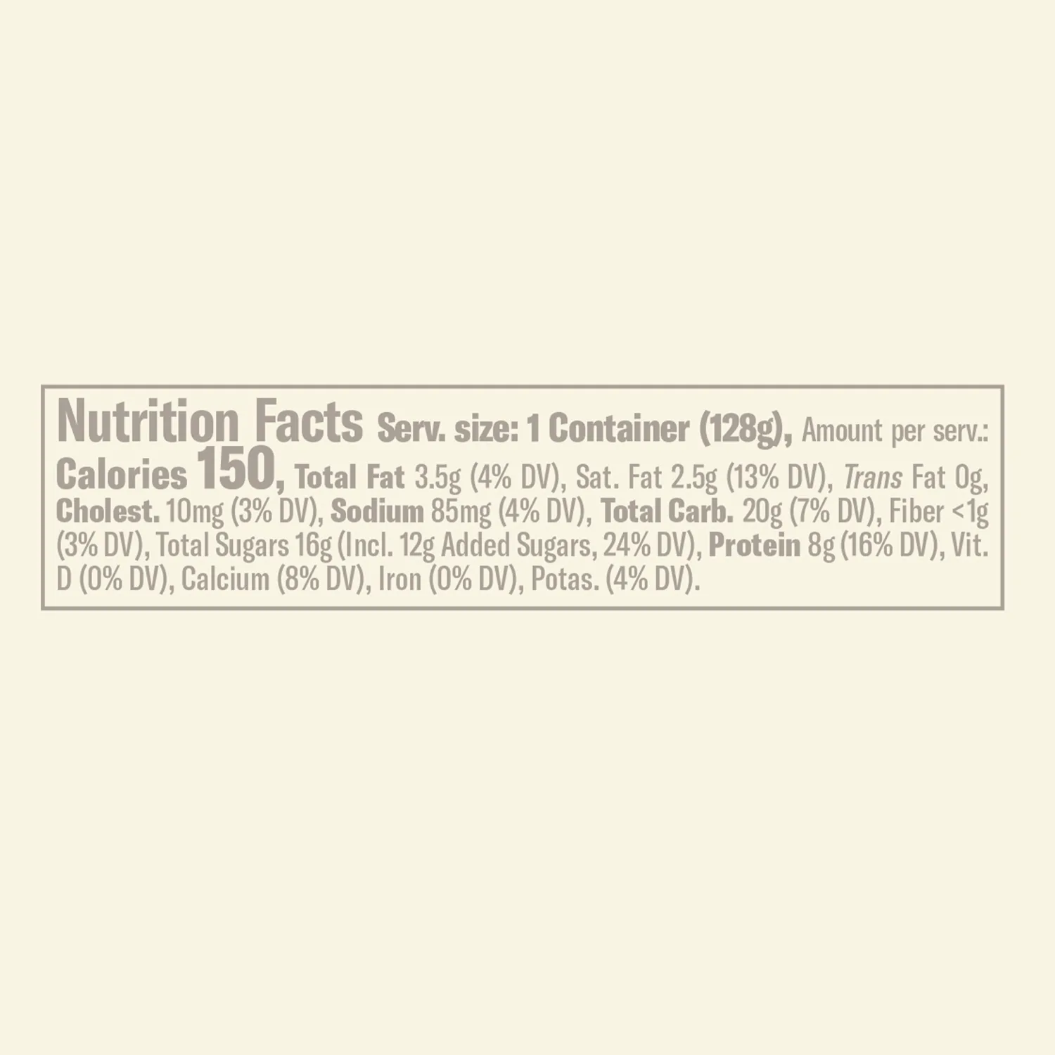 Chobani Flip, Low-Fat Greek Yogurt Perfect Peach Cobbler, 4.5oz