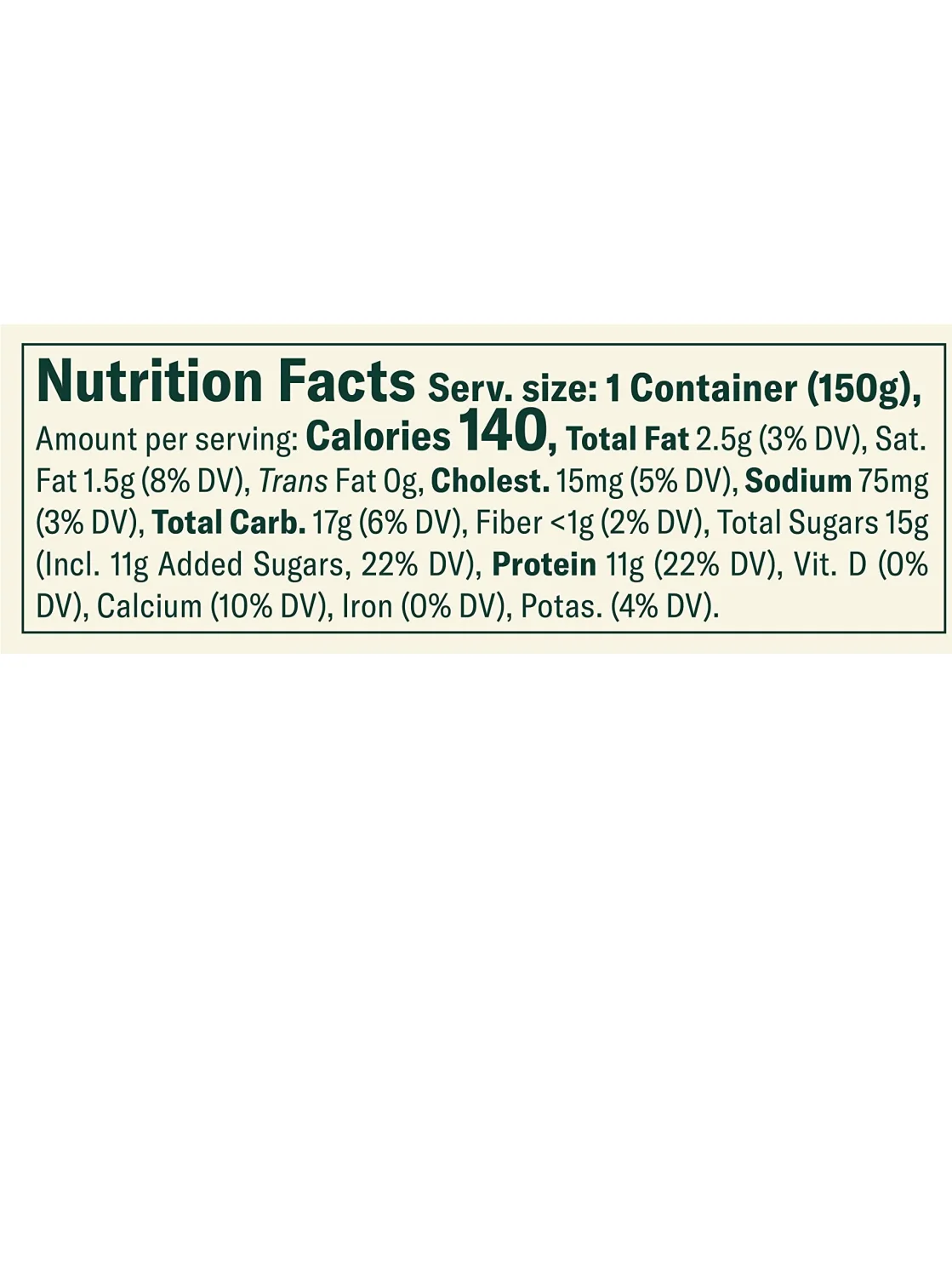 Chobani® Low-Fat Greek Yogurt Key Lime Blended 5.3oz