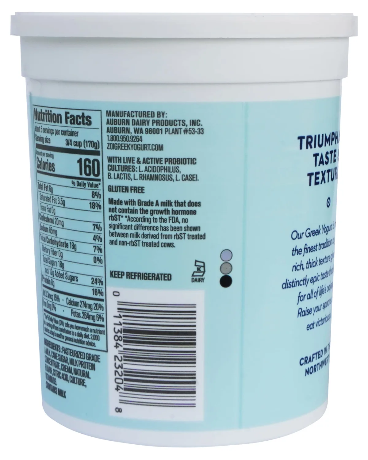 Greek Vanilla Yogurt
