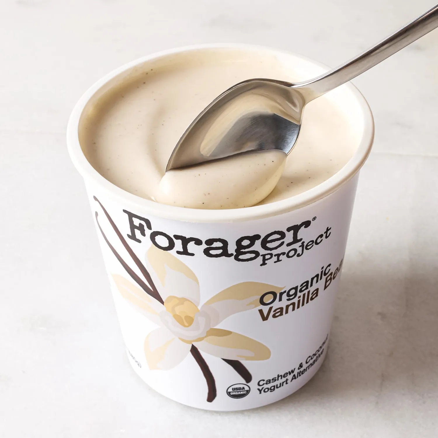 Forager Project Cashew and Coconut Milk Yogurt, Vanilla Bean, 24-Ounce