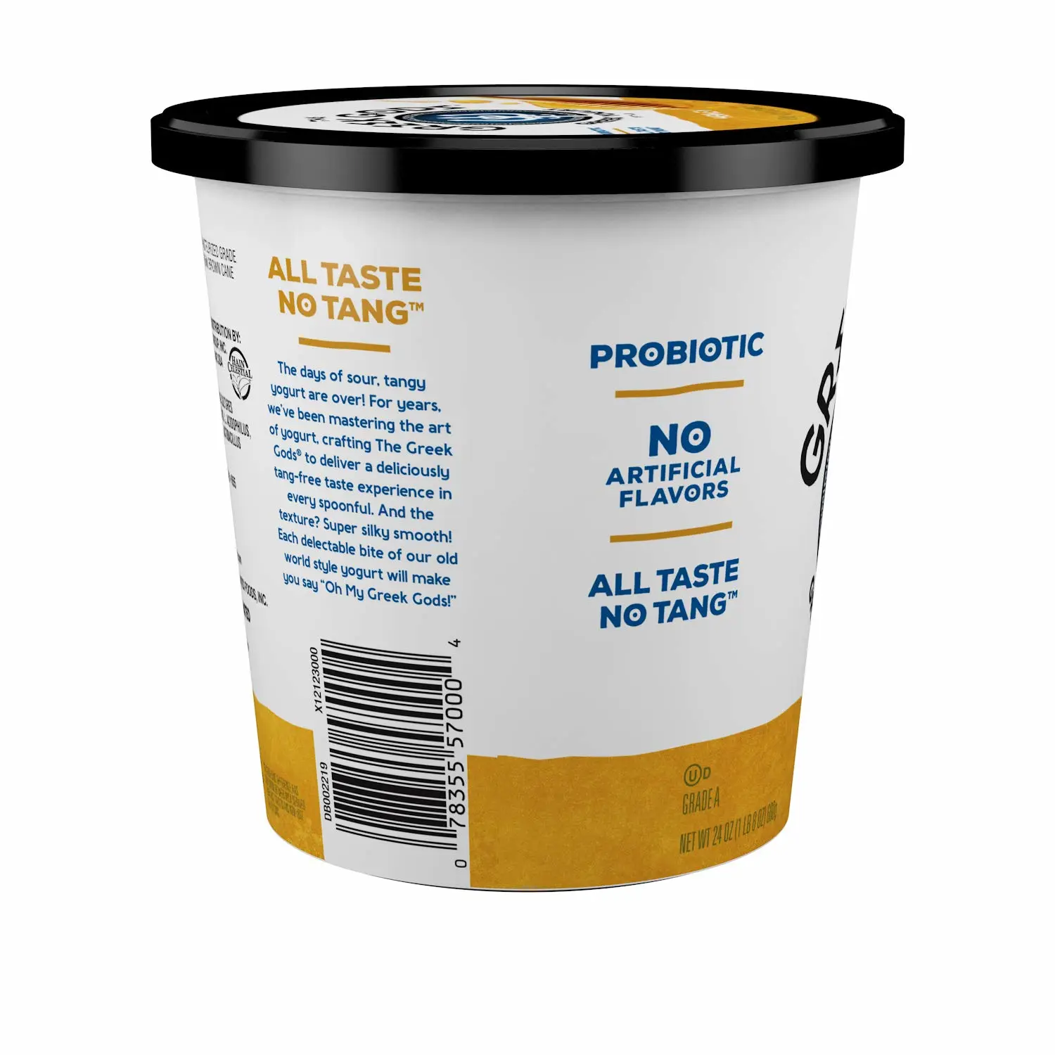 The Greek Gods Greek Yogurt, Honey, 24 oz