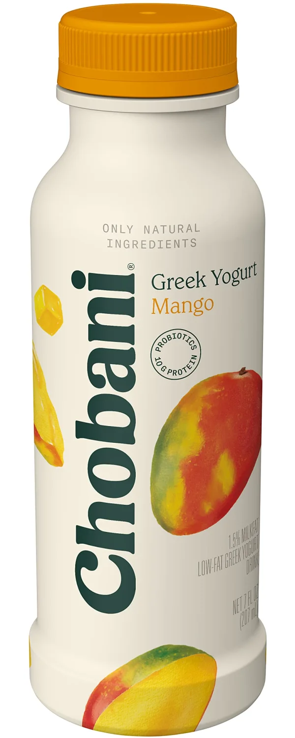 Chobani® Mango Low-Fat Greek Yogurt Drink 7 Fl oz