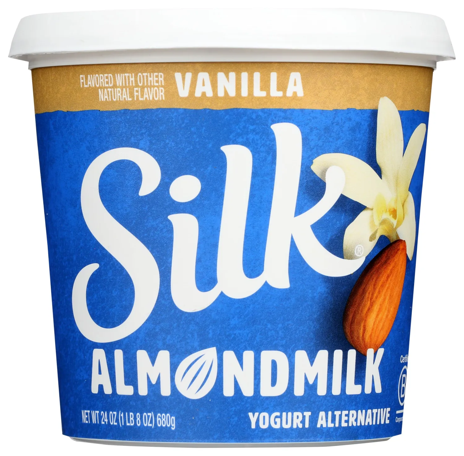 Silk, Almondmilk Yogurt Alternative Vanilla, 24 Ounce
