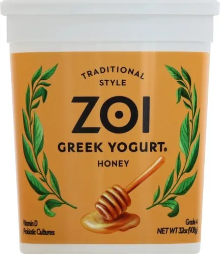 Zoi, Greek Honey Yogurt 32 oz
