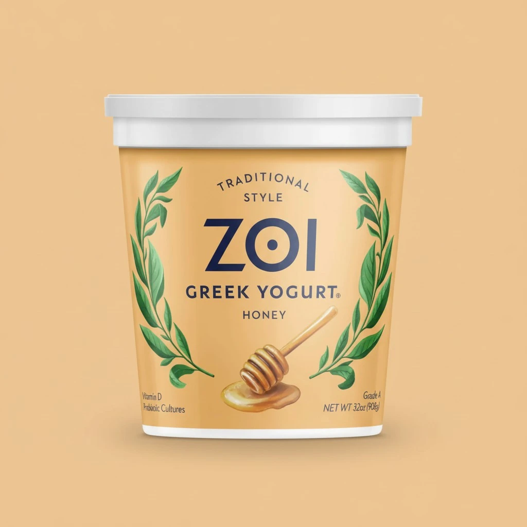 Zoi, Greek Honey Yogurt 32 oz
