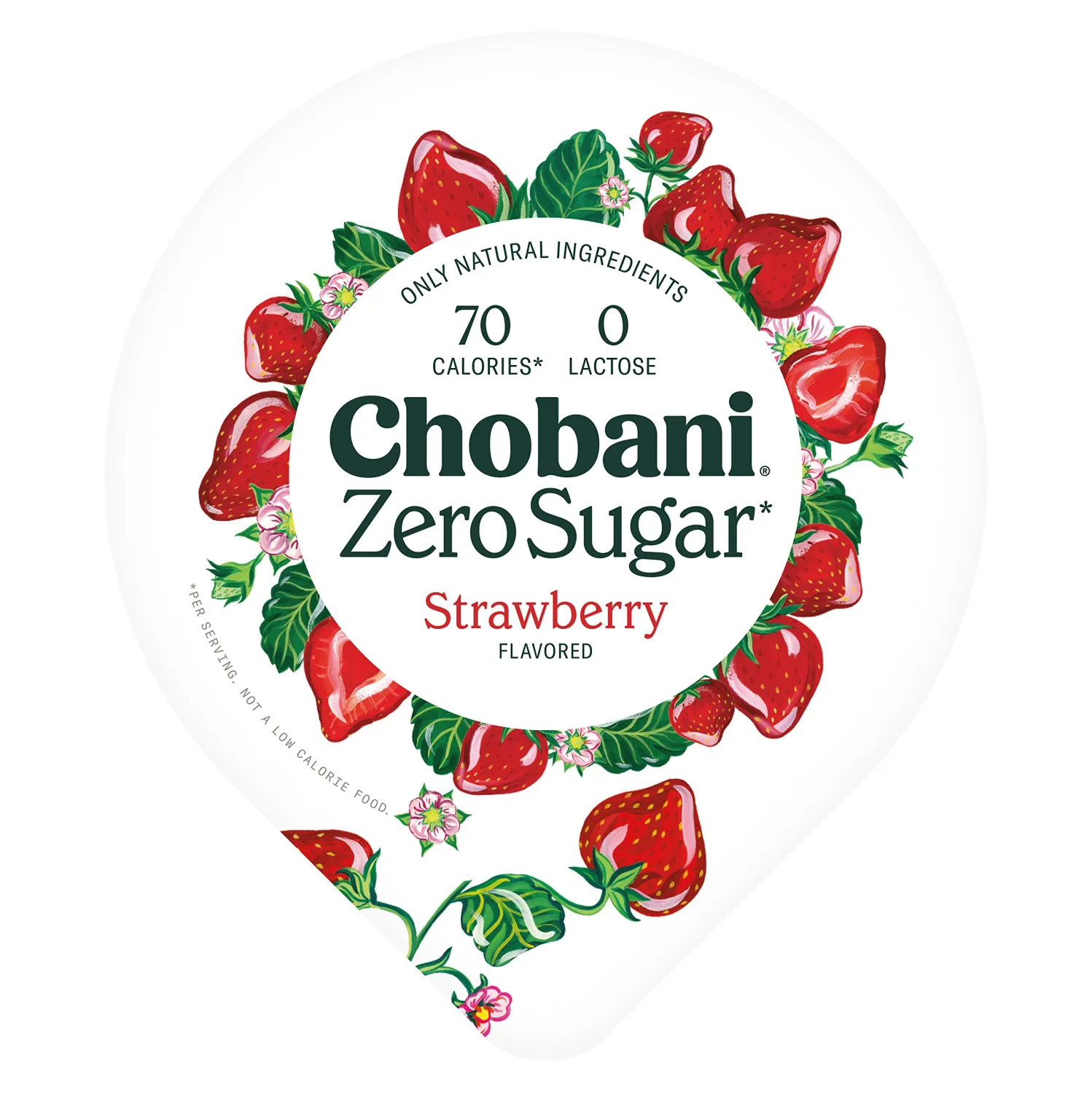 Chobani, Zero Sugar Yogurt, Strawberry 32oz