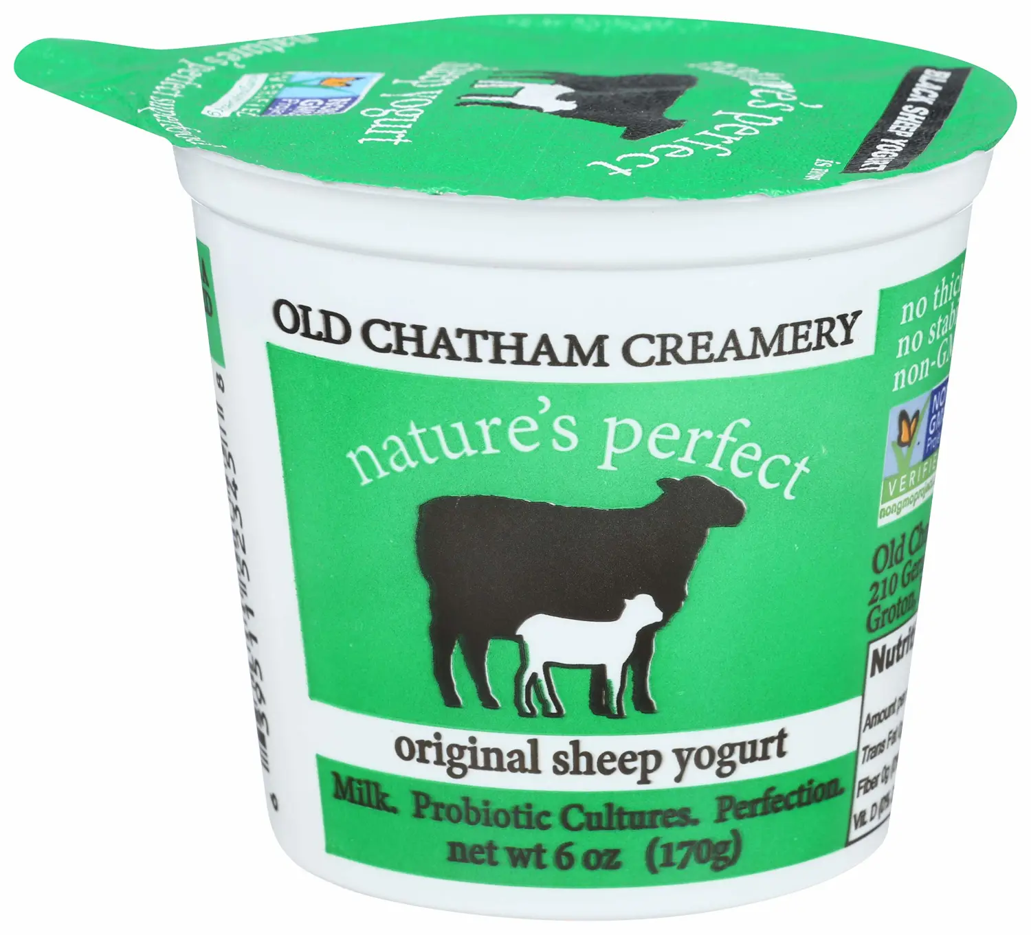 Old Chatham Sheepherding Company Sheep'S Milk Yogurt, Plain, 6 oz