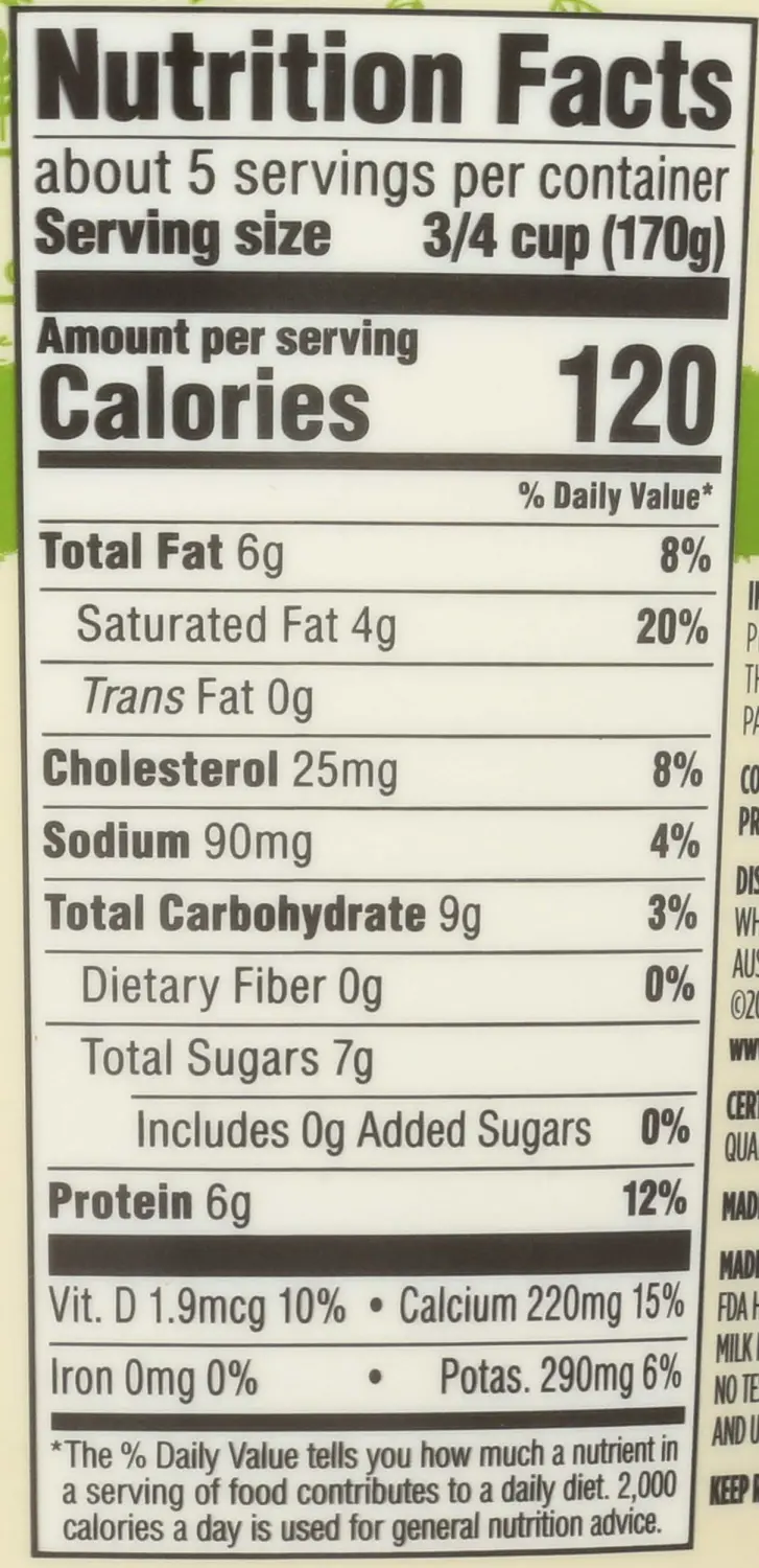 365 by Whole Foods Market, Yogurt Plain Organic, 32 Ounce