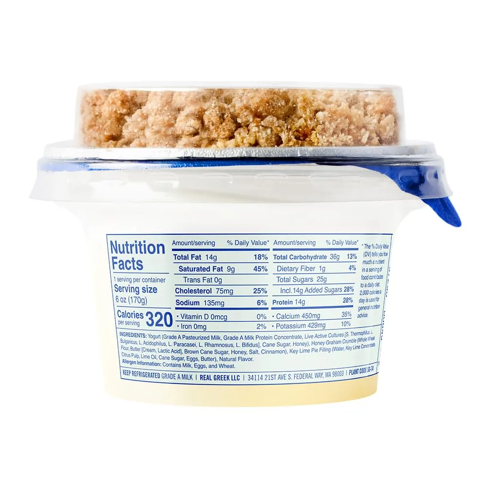 Ellenos Yogurt, Key Lime Pie, 6 oz