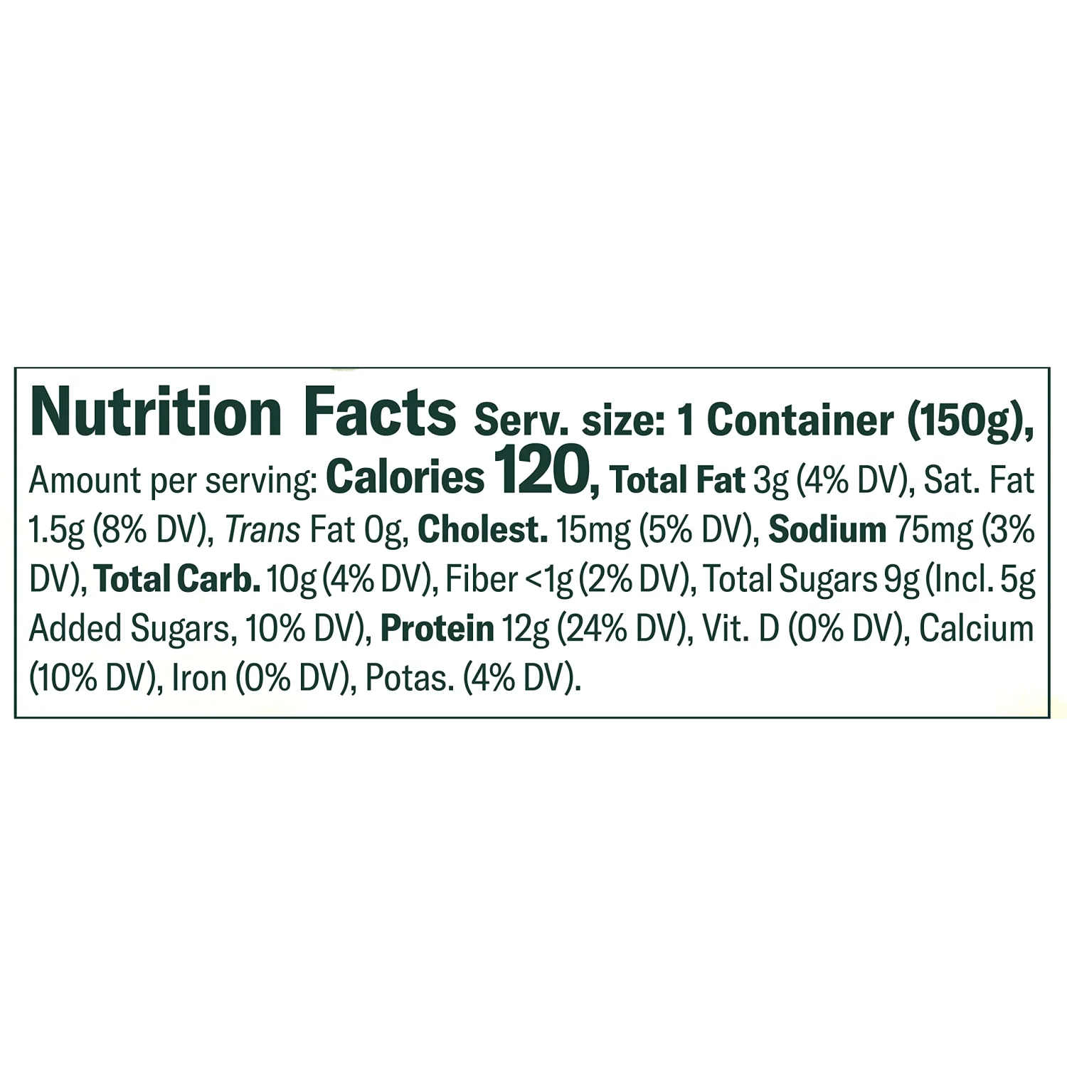 Chobani® Less Sugar Low-Fat Greek Yogurt Fino Lemon 5.3oz