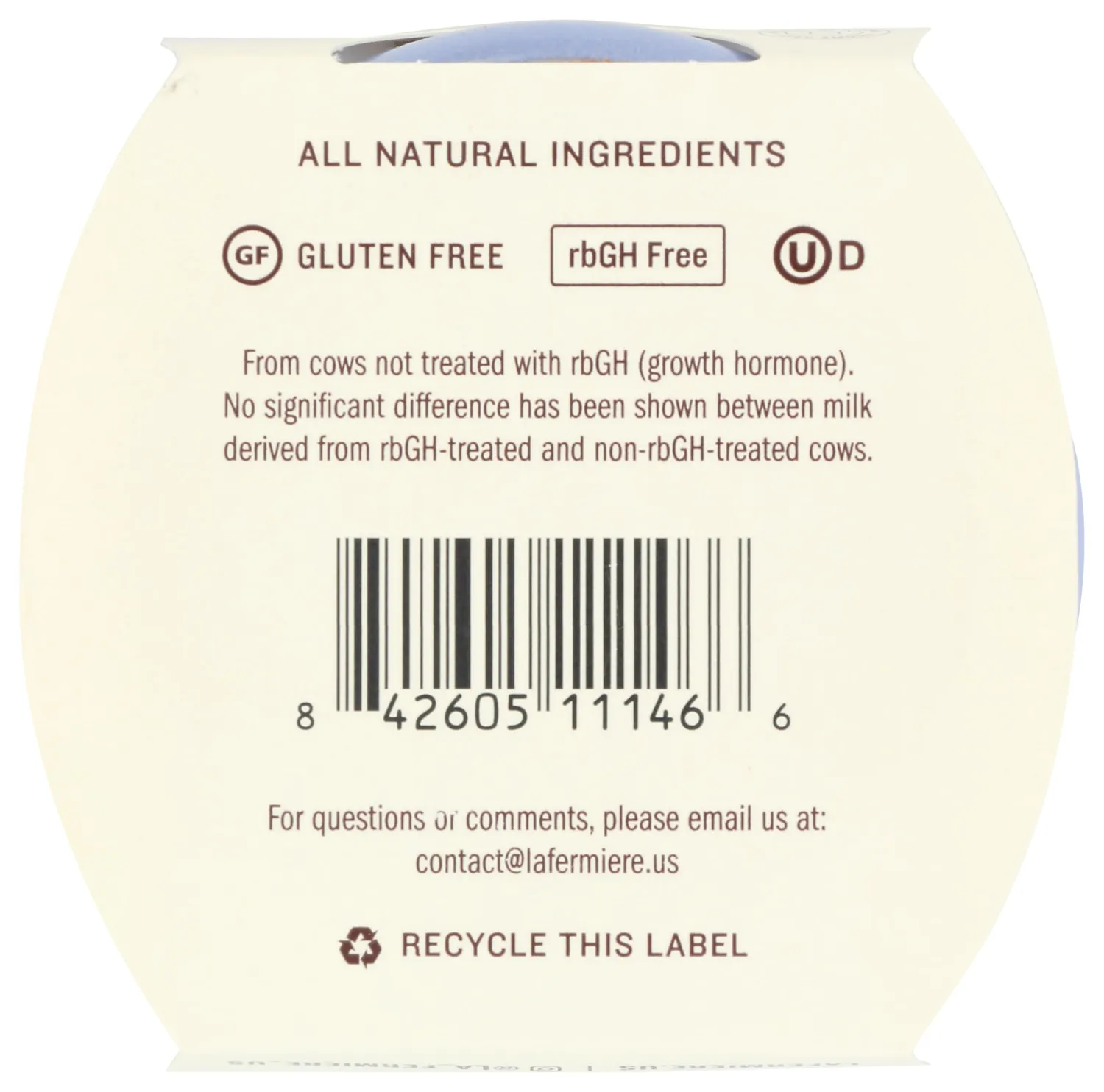 LA FERMIERE Jasmine Yogurt, 4.9 OZ
