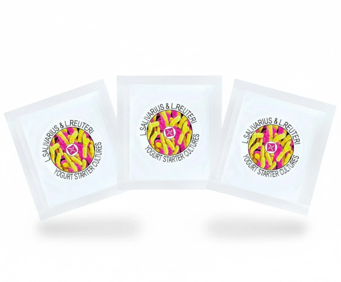 NPSelection Starter Cultures for L.Salivarius and L. Reuteri Homemade Yogurt (Pack of 3 sachets)