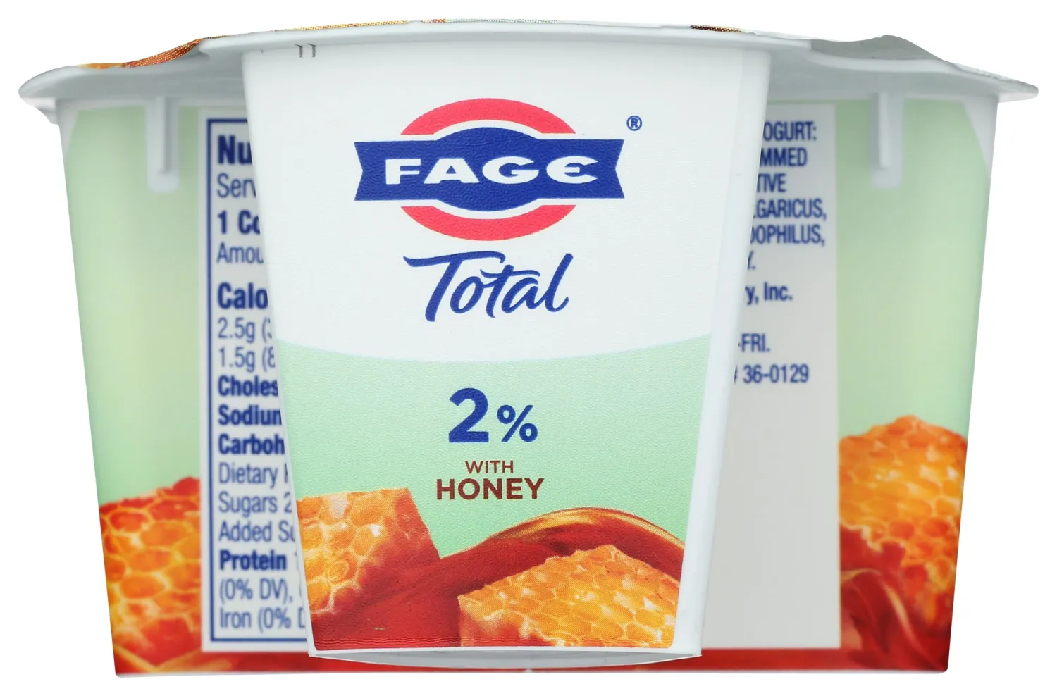 Fage Total Greek Yogurt, 2%, Honey, 5.3 oz