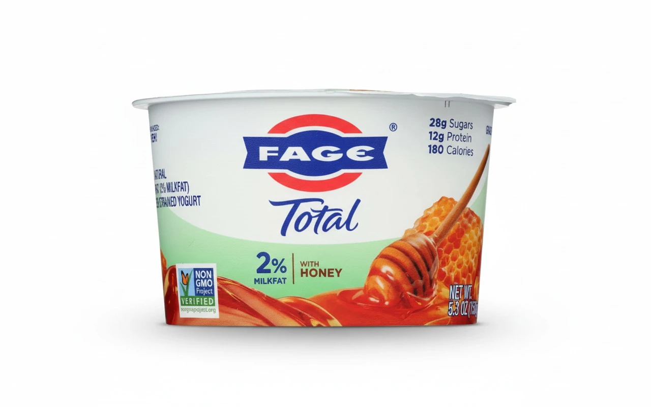 Fage Total Greek Yogurt, 2%, Honey, 5.3 oz