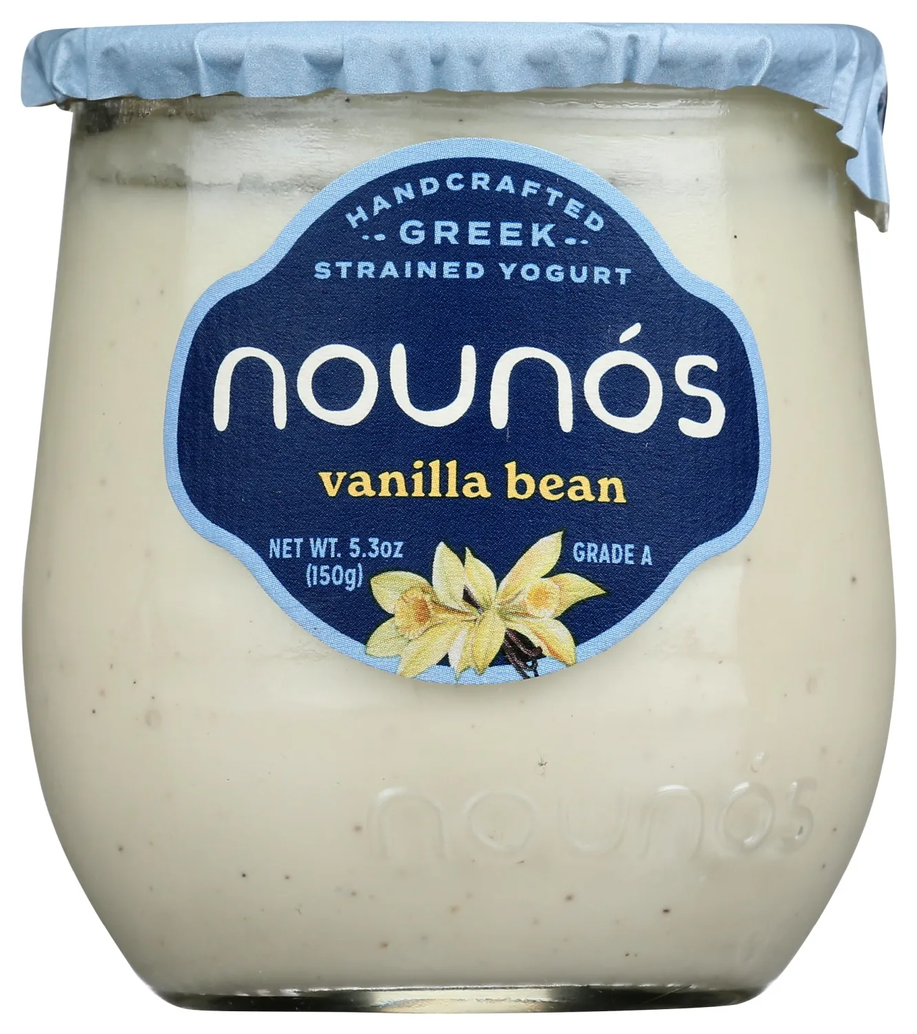 NOUNOS CREAMERY Vanilla Bean Greek Yogurt, 5.3 OZ