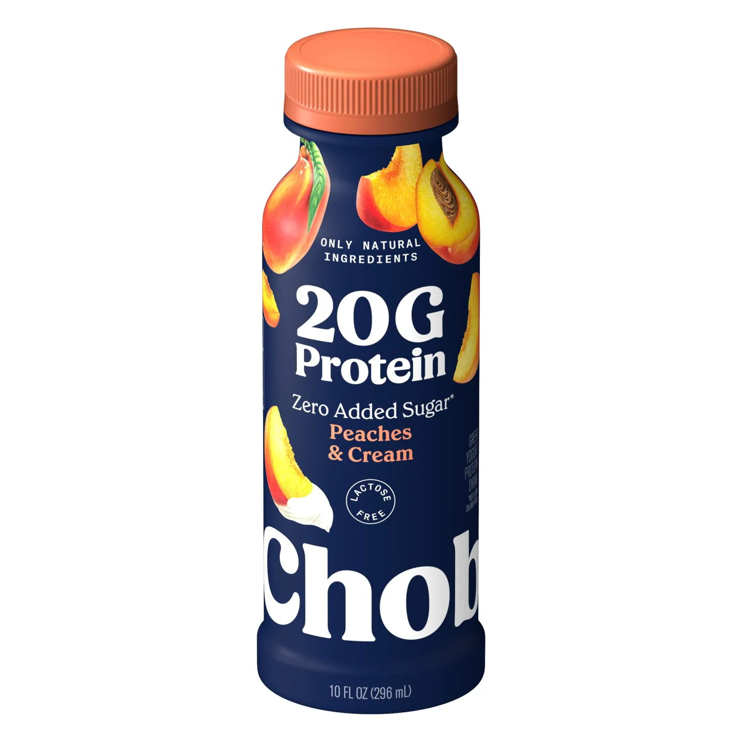 Chobani® 20g Lowfat Greek Yogurt Drink Peaches & Cream 10 fl oz