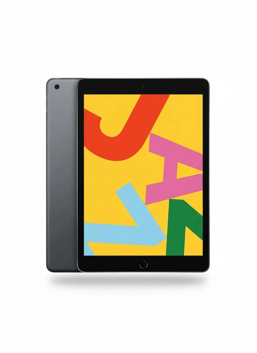 2019 Apple iPad (10.2-inch, Wi-Fi, 128GB) - Space Gray (Renewed Premium)