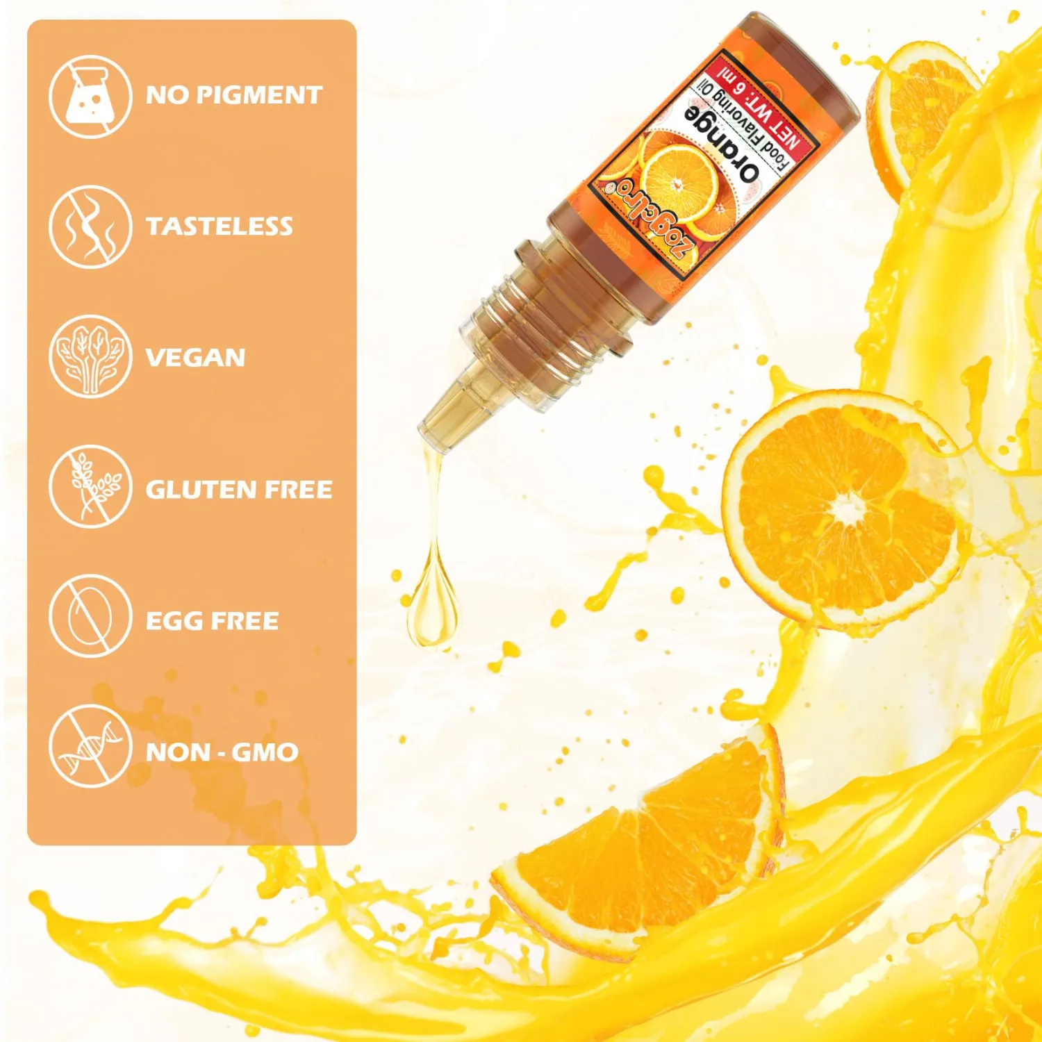 Food Flavoring Oil - 30 Liquid Candy Flavoring, Highly Concentrated Lip Gloss Flavoring Oil, Cake Batter Apple Banana Extract for Baking, Candy, Drinks, Cake, Donut - 0.25 Fl. Oz (6ml)