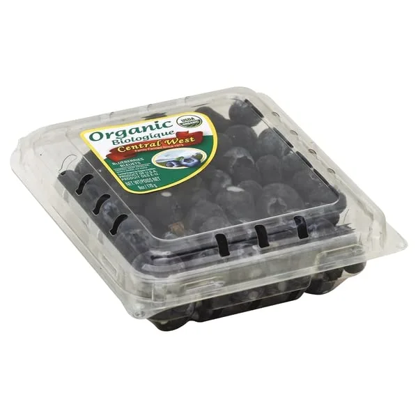 Charlie's Produce Blueberries, Organic, 6 oz(us)