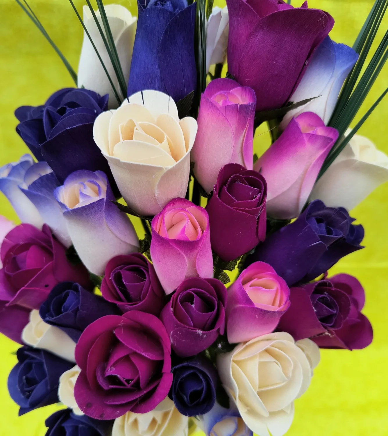 Deluxe Purple Dreams Themed Bouquet. Featuring Closed and Half Open Bud Roses (3 Dozen)