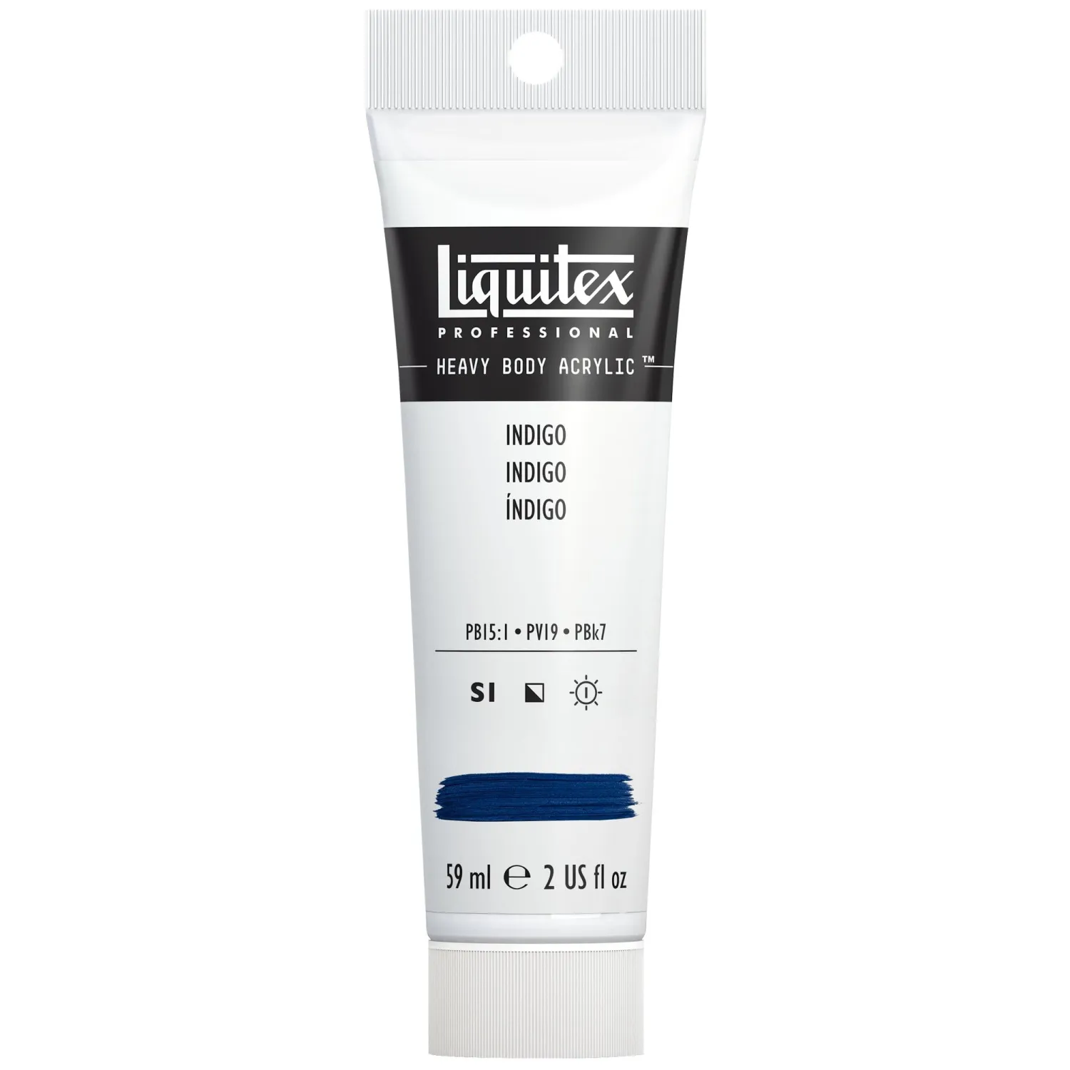 Liquitex Professional Heavy Body Acrylic Paint, 2-oz (59ml) Tube, Indigo