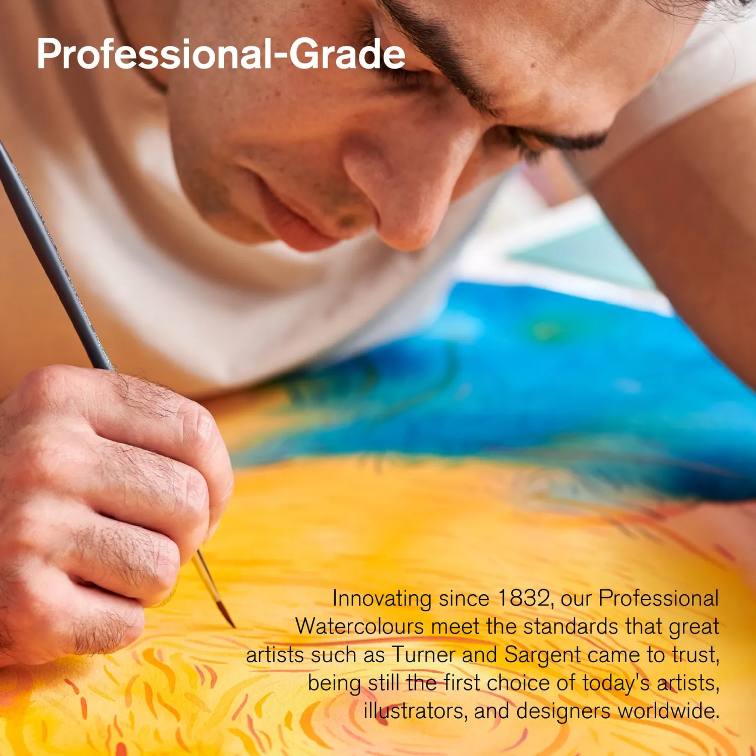 Winsor & Newton Professional Water Colour Paint, 0.17-oz Tube, Terre Verte (Yellow Shade)