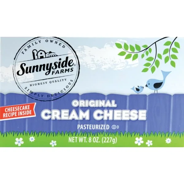 Sunnyside Farms, Original Cream Cheese, 8 Fl Oz