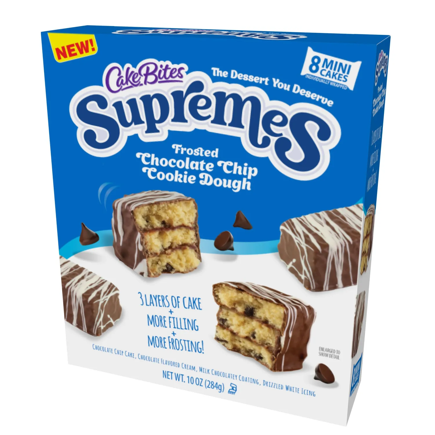 Supremes By CakeBites - Frosted Chocolate Chip Cookie Dough