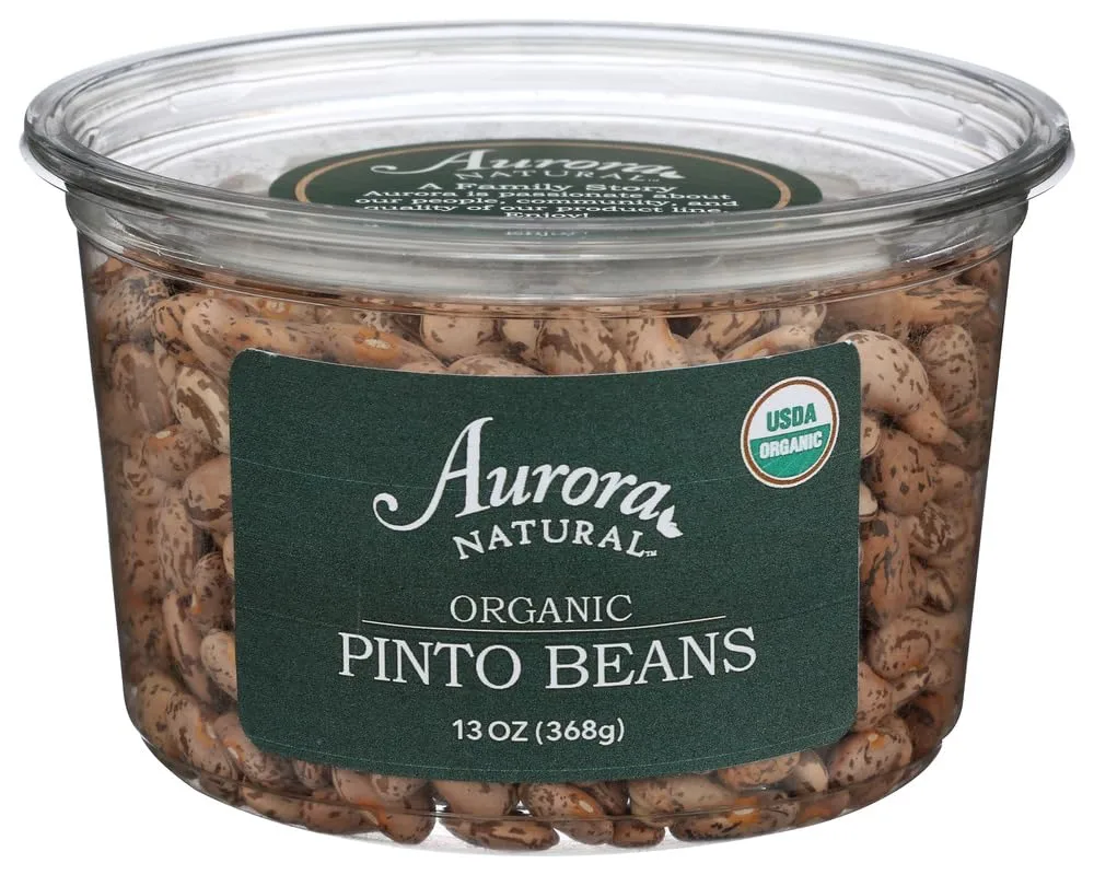 AURORA PRODUCTS Organic Pinto Beans, 13 OZ