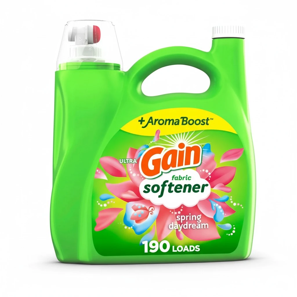 Gain Fabric Softener, Spring Daydream, 140 fl oz, 190 Loads