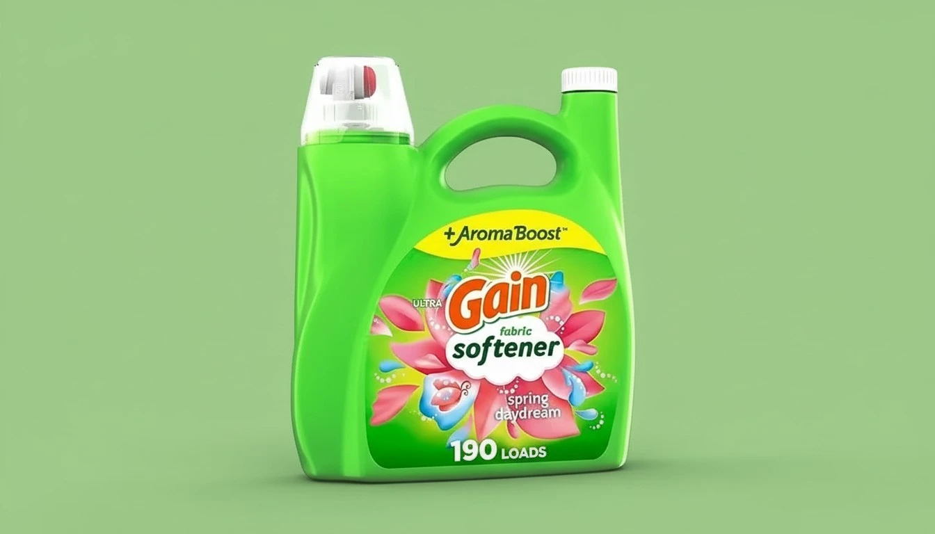 Gain Fabric Softener, Spring Daydream, 140 fl oz, 190 Loads (Pack of 2)