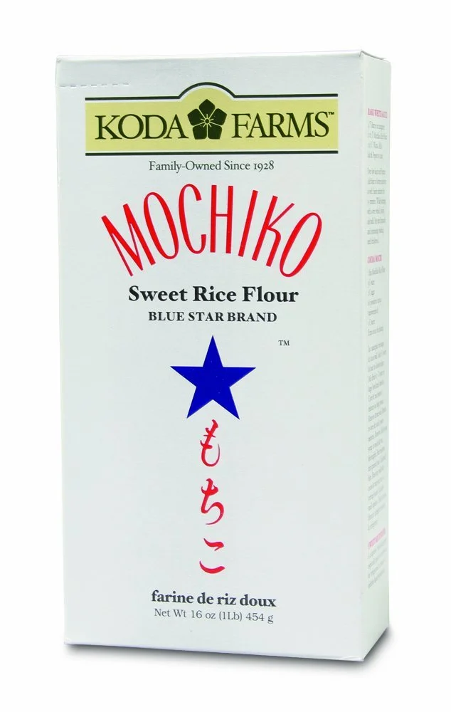 Mochiko Sweet Rice Flour (Pack of 3) 100% Glutinous Rice Flour for Mochi, Dango & Gluten-Free Baking, Perfect for Japanese Desserts, Dumplings, Thickening Sauces, 3-Pack for Bulk Cooking and Baking