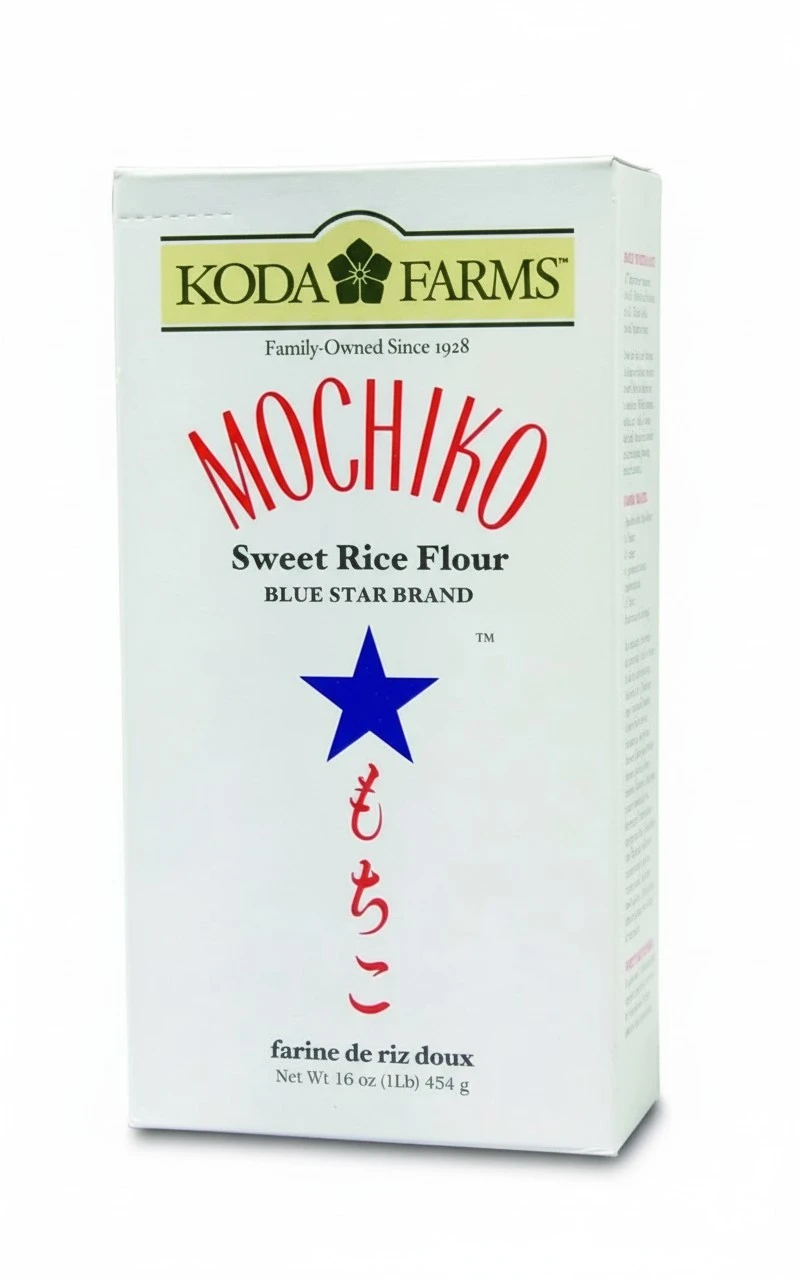 Mochiko Sweet Rice Flour (Pack of 3) 100% Glutinous Rice Flour for Mochi, Dango & Gluten-Free Baking, Perfect for Japanese Desserts, Dumplings, Thickening Sauces, 3-Pack for Bulk Cooking and Baking