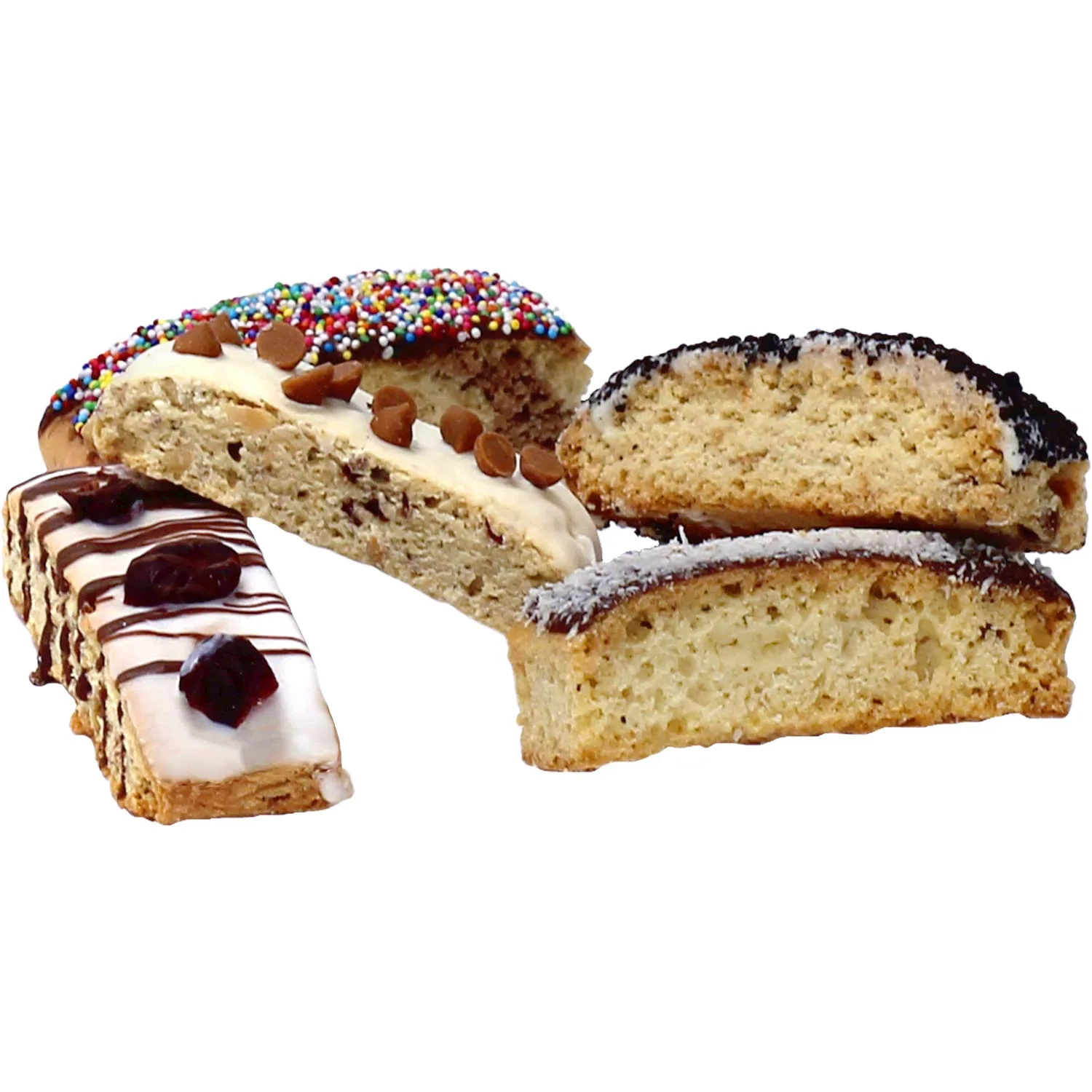 Biscotti Cookie Gift Basket - Chocolate Food Gifts for Him or Her - Gourmet Present for Birthday, Graduation, Holiday, Thank You, Well Wishes