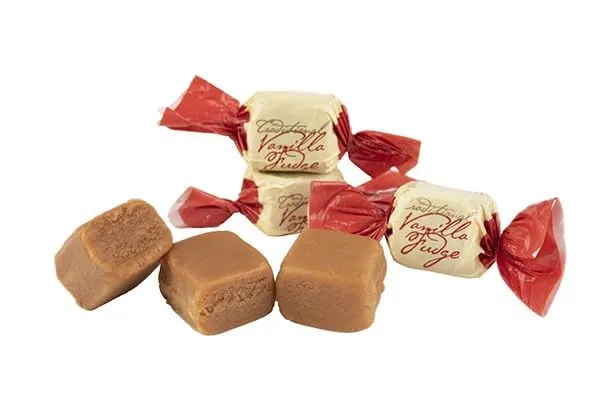 Gardiners of Scotland Handmade Fudge 200g Round Tin, Hummingbird Vanilla Fudge