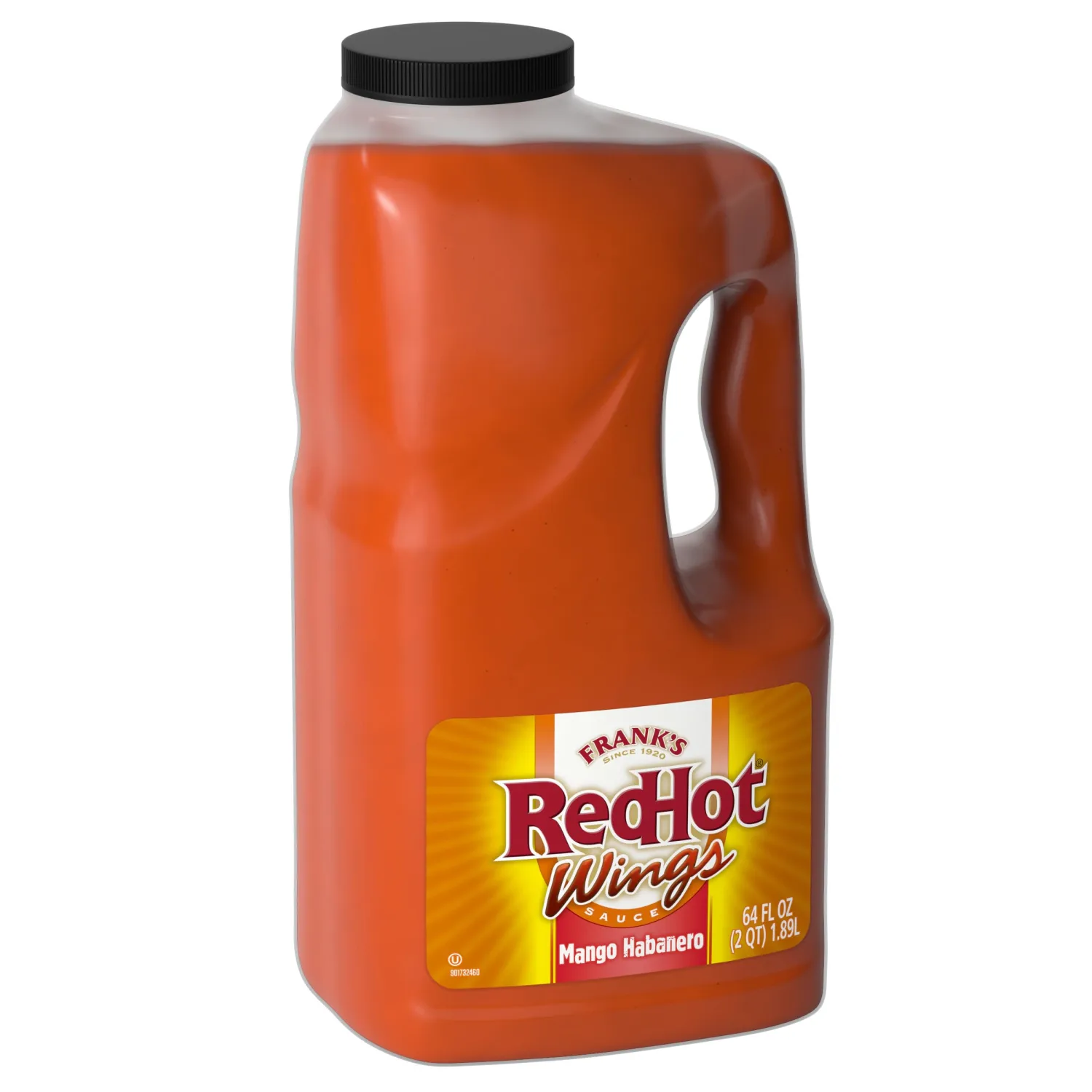 Frank's RedHot Mango Habanero Wings Sauce, 0.5 gal