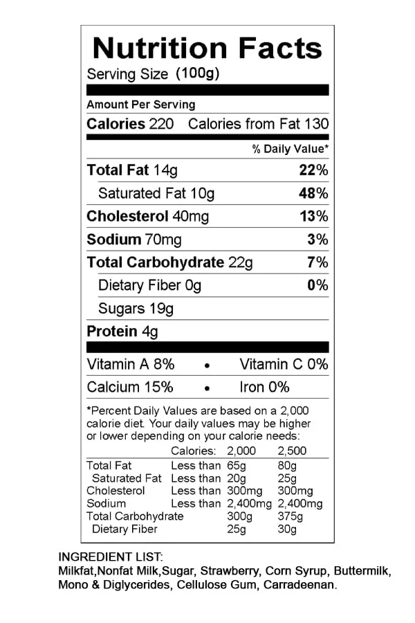 Generic Hollywood Ice Freeze Dried Ice Cream that Does Not Melt (Strawberry flavor, 1 Ounce)