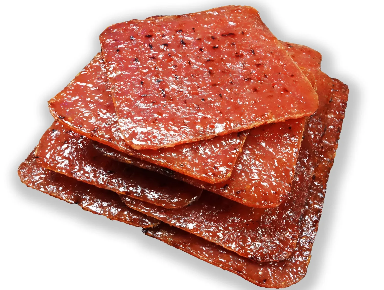 Made to Order Fire-Grilled Asian Minced Pork Jerky (Original Flavor - Square Shaped - 4 Ounce) aka Singapore Bak Kwa - Los Angeles Times "Handmade Gift"