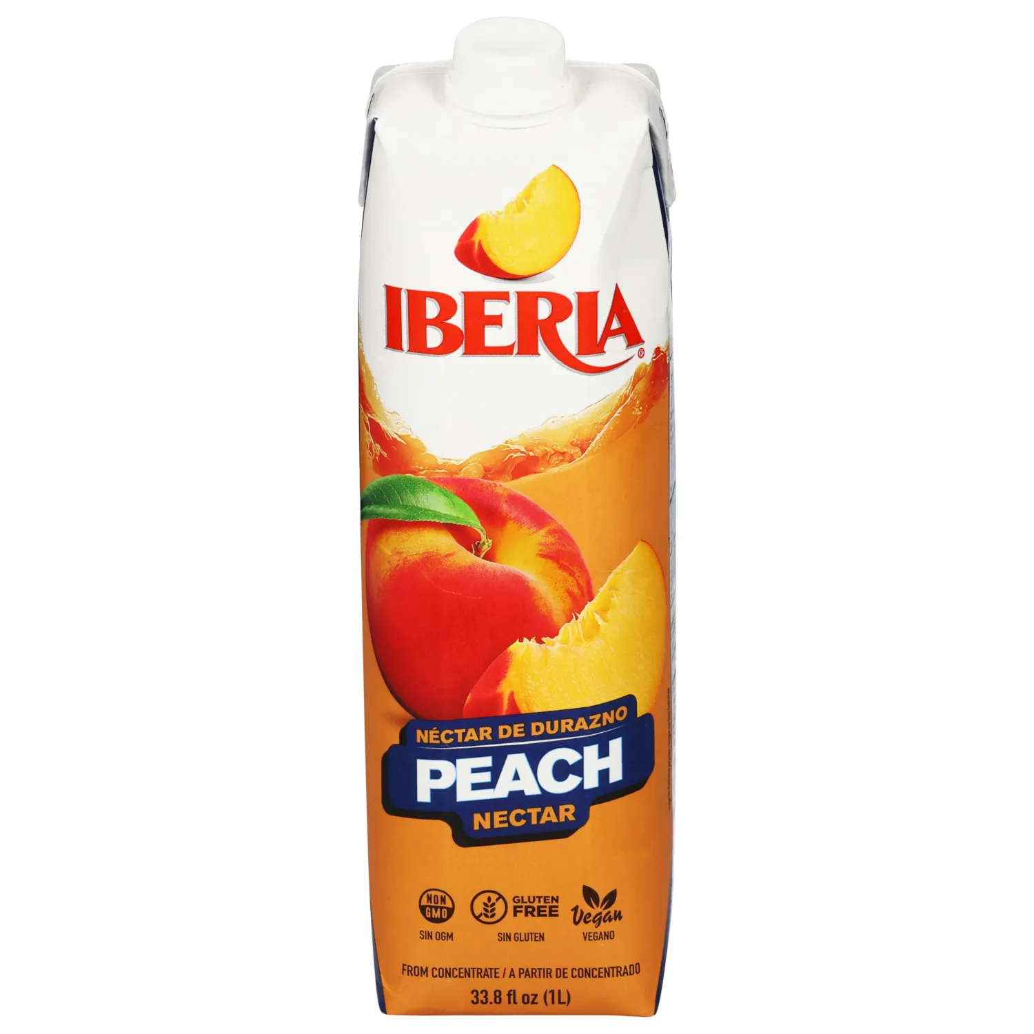 Iberia Peach Nectar, 33.8 fl oz (Pack of 3)