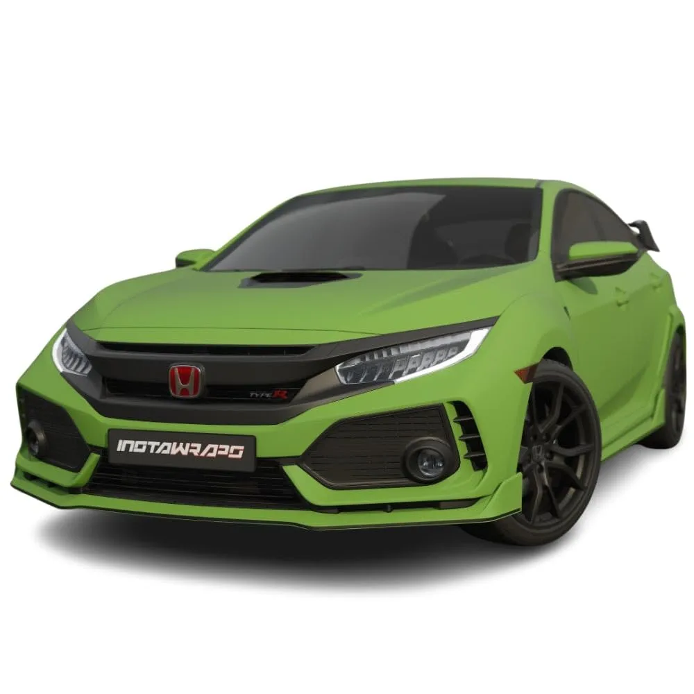 Instawraps Exclusive | 3M Car Wrap 7080 Series | Matte Acid Apple Metallic | MM911 | (Sample 3in x 5in) | Automotive Vinyl Wrap - Car Interior/Exterior