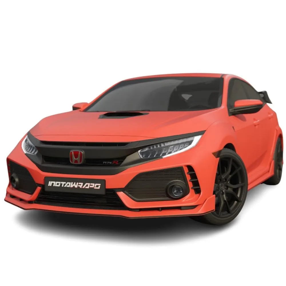 Instawraps Exclusive | 3M Car Wrap 7080 Series | Satin Ruby Rush | S306 | (Sample 3in x 5in) | Automotive Vinyl Wrap - Car Interior/Exterior