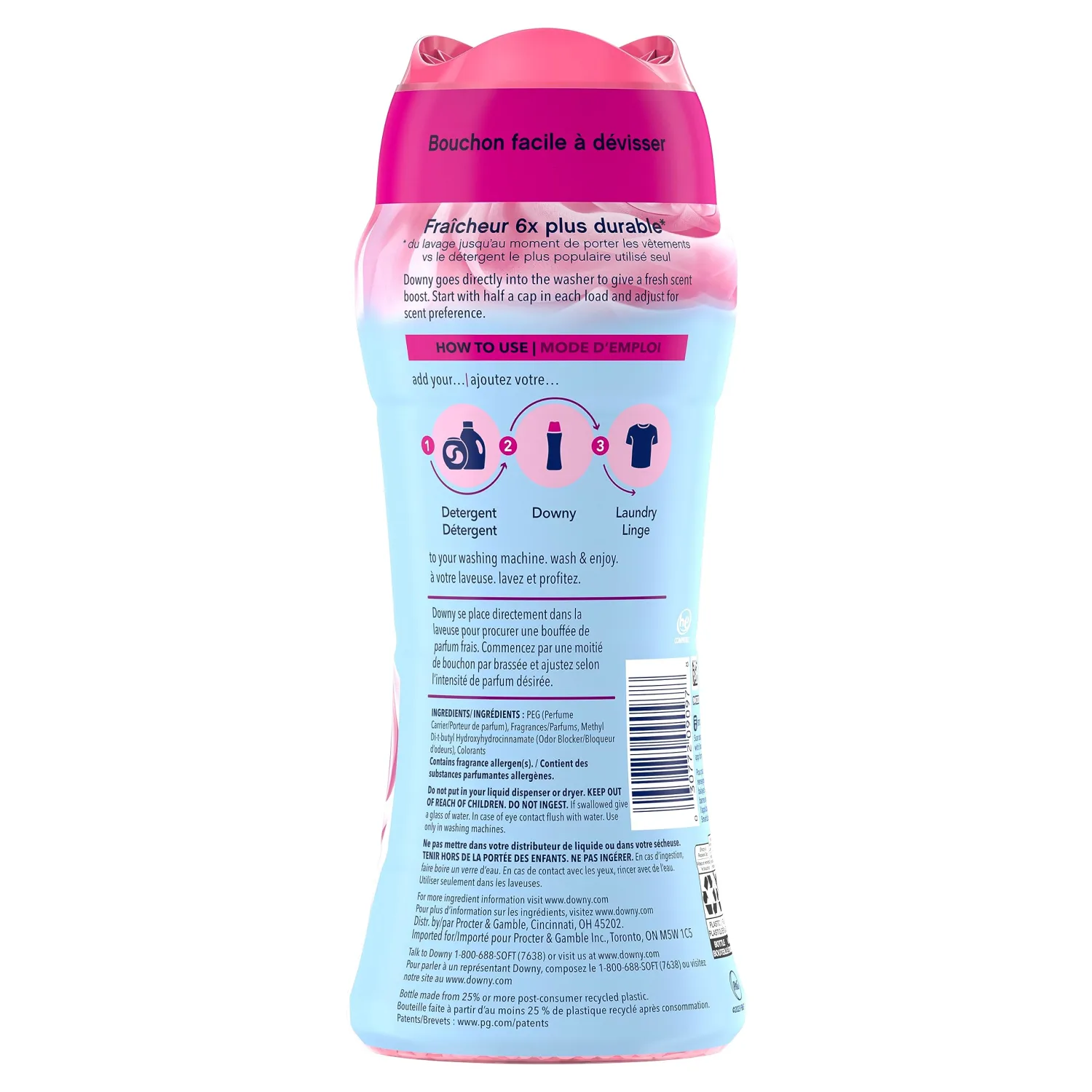 Downy In-Wash Laundry Scent Booster Beads, April Fresh, 13.4 oz