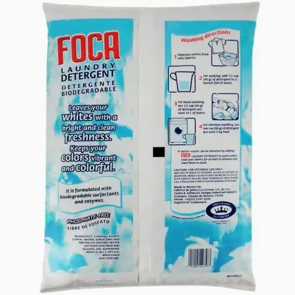 Wholesale FOCA LAUNDRY DETERGENT 2 KG