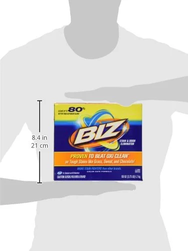 Biz Stain Remover Single 60 OZ Box
